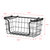 Oceanstar Stackable Metal Wire Storage Basket Set for Pantry, Countertop, Kitchen or Bathroom BSS1811