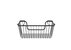 Oceanstar Stackable Metal Wire Storage Basket Set for Pantry, Countertop, Kitchen or Bathroom