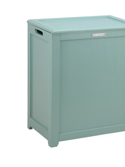 Oceanstar Oceanstar Storage Laundry Hamper, Turquoise product