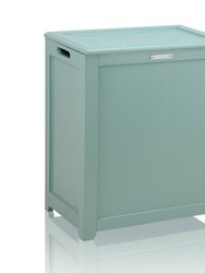 Oceanstar Storage Laundry Hamper, Turquoise