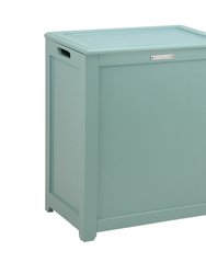 Oceanstar Storage Laundry Hamper, Turquoise