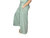 Washed Wide Leg Lounge Pants In Sage/Blue