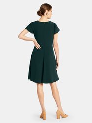 Carmine Dress - Pine