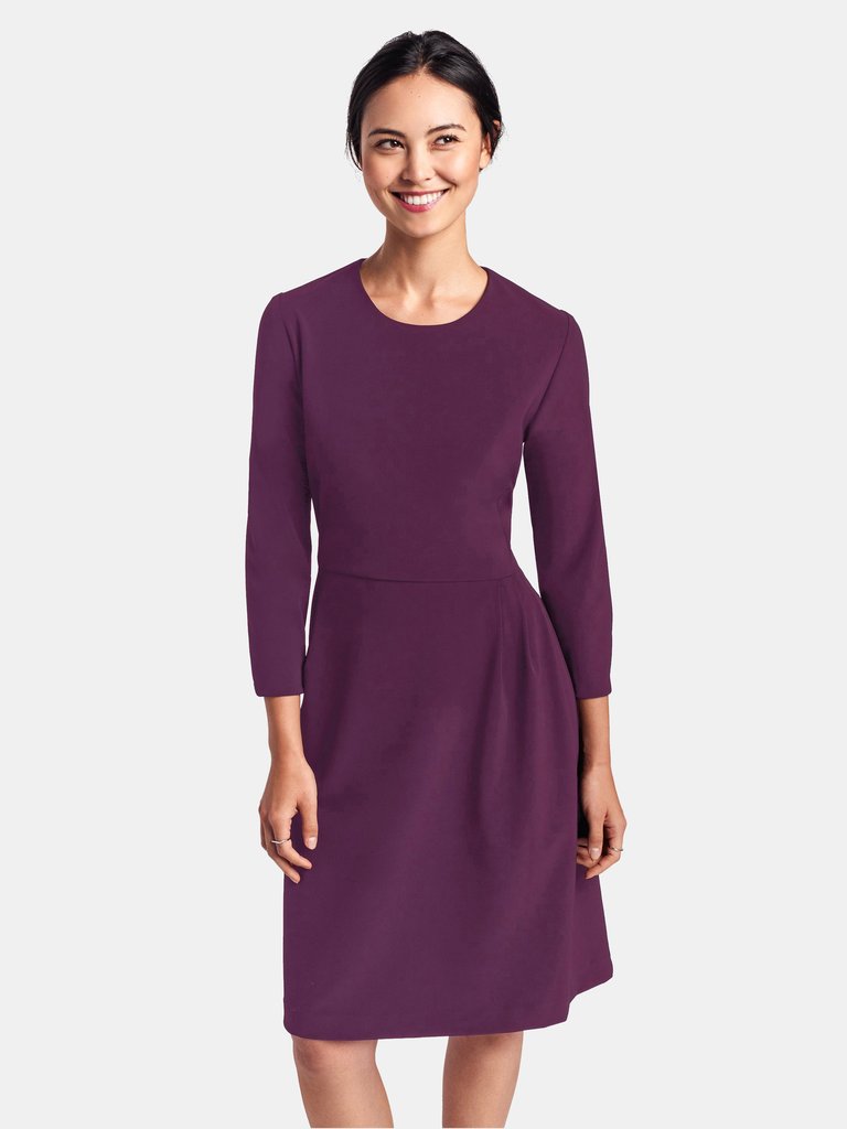 Rodney Dress - Dark Fuchsia