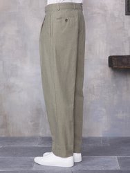 Hugo PTS Japanese Cotton Twill Slub Olive Pant