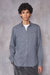 Lipp GMT Dye Cly Contrast Stitch Shirt - Charcoal