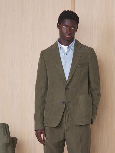 Officine Generale Nehemiah Jacket Olive Night product