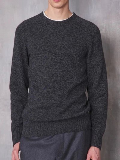 Officine Generale Seamless Crewneck ITL FLK Wool Sweater product