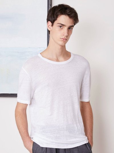 Officine Generale Short Sleeve Tee Piece Dyed French Linen product