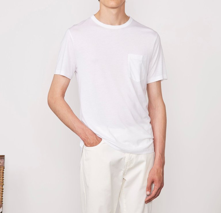 SS Tee Pocket Piece - White