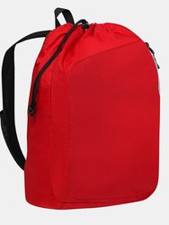 Endurance Sonic Single Strap Backpack/Rucksack - Red/ Black - Red/ Black