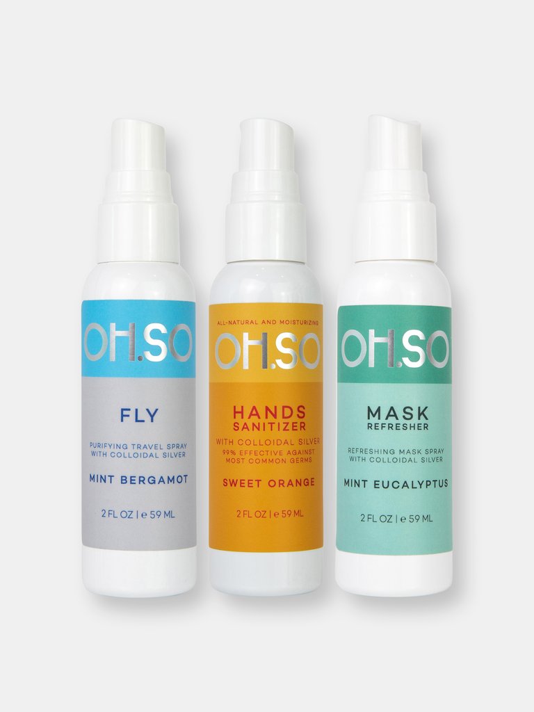 The Travel Set - Fly, Hands, & Mask