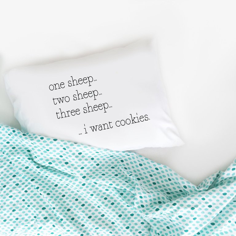 Counting Sheep Standard Pillowcase