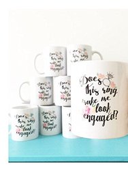 Engagement Coffee Mug Set