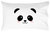 Panda Face Pillowcase (Child Size 14x20")