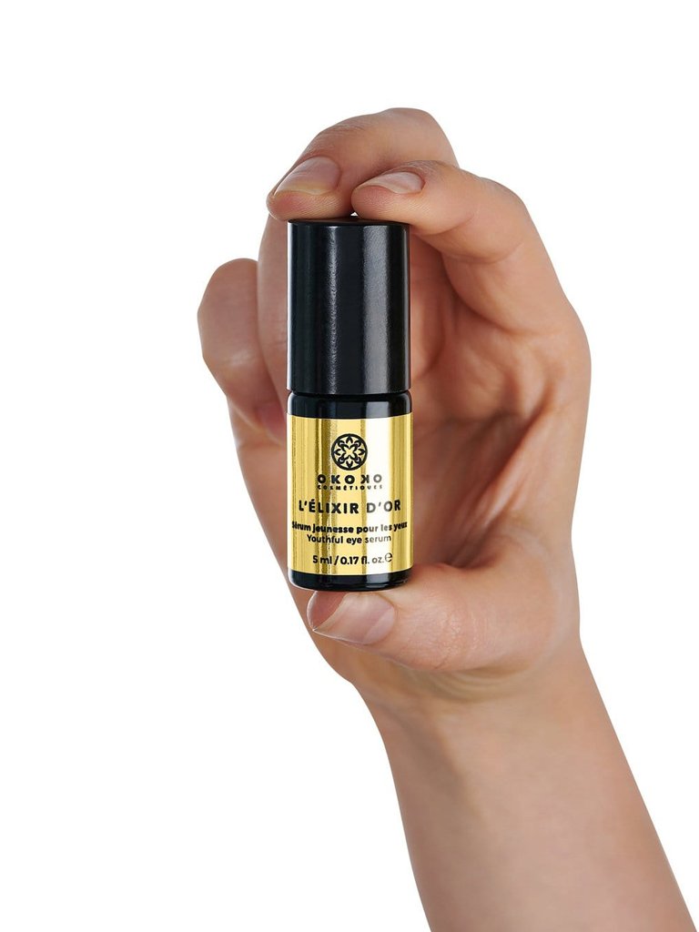 L’ÉLIXIR D'OR, (Youthful Eye Serum for Puffy Eyes, Fine Lines & Dark Circles)