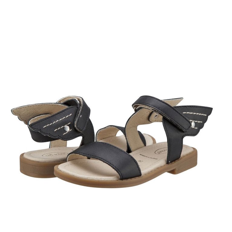 Black Flying Sandals - Black