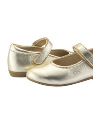 Gold Brule Sista Mary Janes - Gold