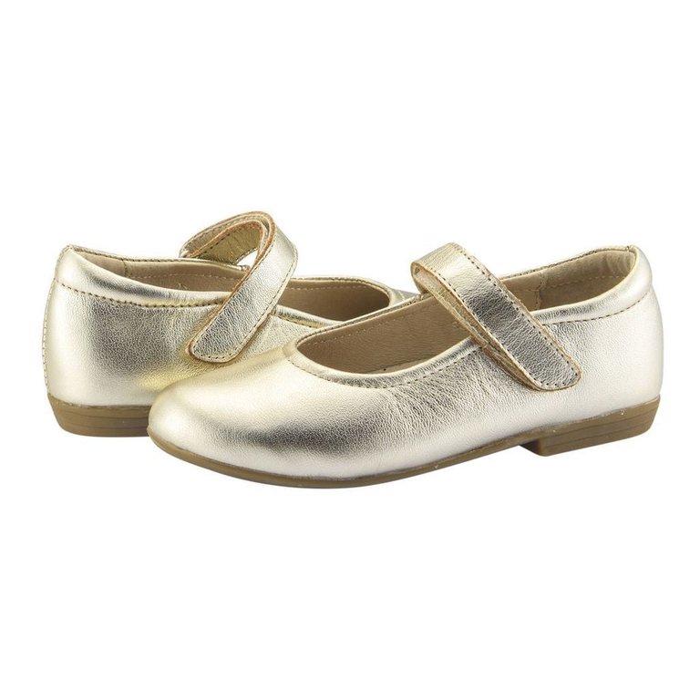 Gold Brule Sista Mary Janes - Gold
