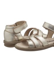 Gold Clarise Sandals - Gold