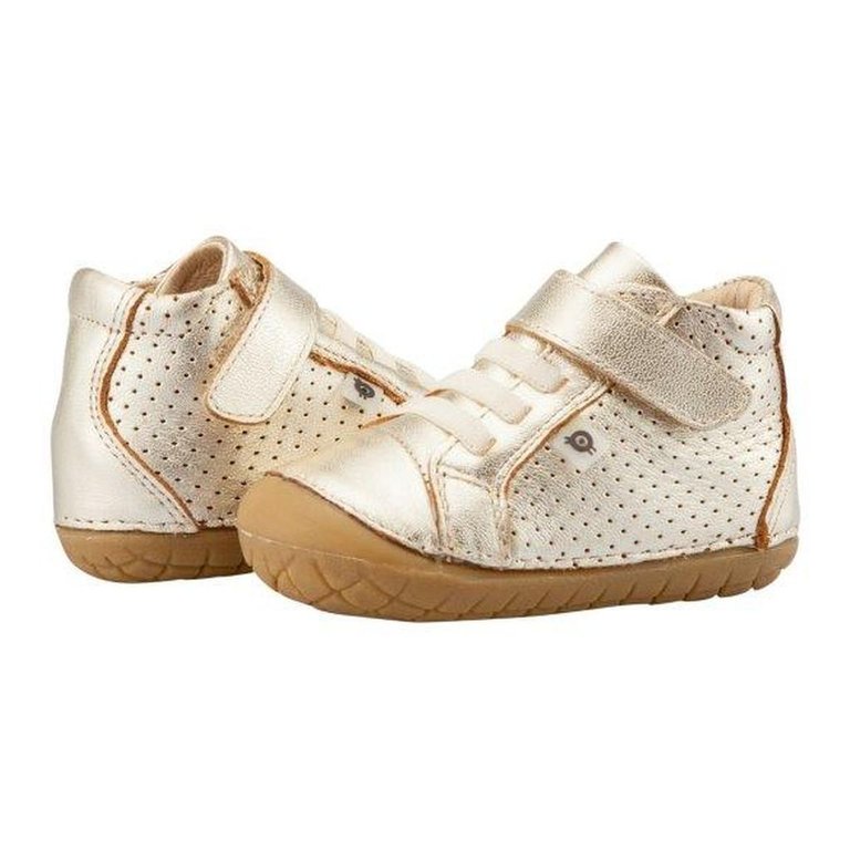 Gold Pave Cheer shoes - Gold