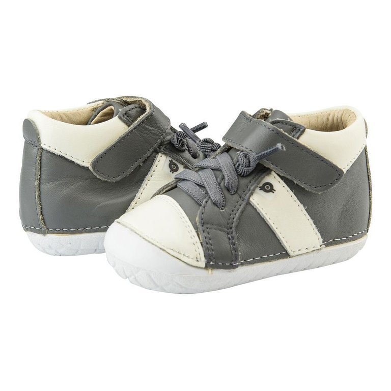 Gray/White Earth Pave Shoes - Gray/White