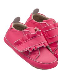 Neon Pink Urban Frill Sneakers