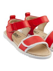 Red Tip Top Sandals