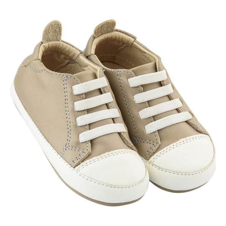 Taupe/White Eazy Tread Shoes - Taupe