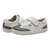 White & Gray Paver Shoes - White