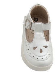 White Royal Mary Janes