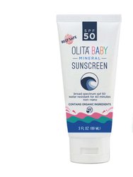 Baby Organic Sunscreen Lotion - SPF 50