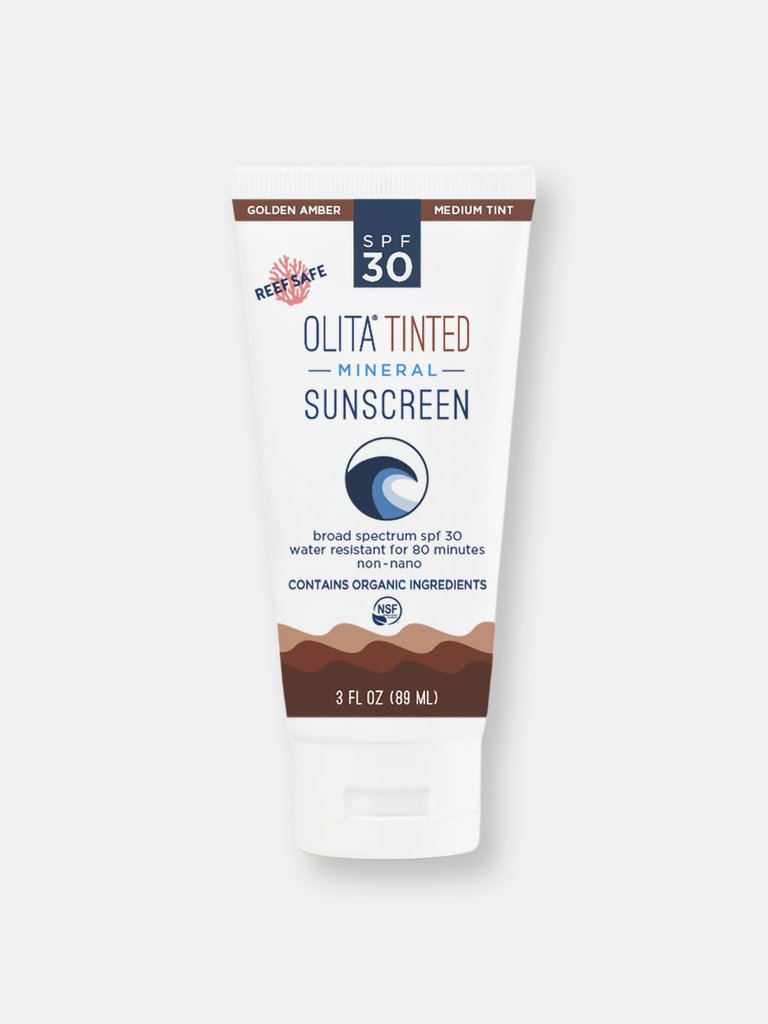 Olita Tinted Organic Mineral Sunscreen Lotion SPF 30