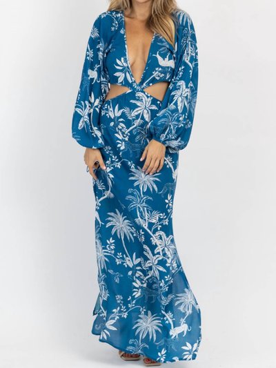 OLIVACEOUS Barbados Tropic Cutout Coverup product