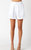 Linen Short In White - White