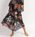 Multifloral Tie Neck Coverup Maxi