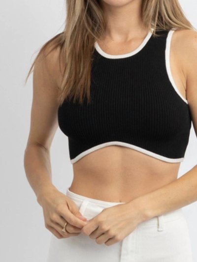 OLIVACEOUS Rena Ribbed Crop Top product