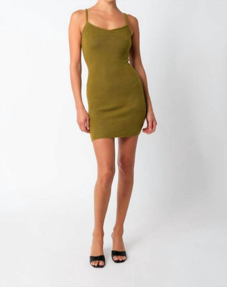 The Sylvia Dress - Olive Green