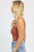 V-Neck Detail Thick Knit Tank