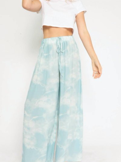 OLIVACEOUS Wide Leg Drawstring Pant product