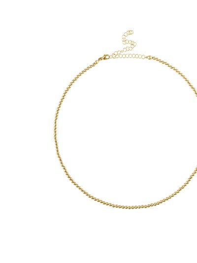 Olivia Le 3MM Gold Beaded Bubble Necklace product
