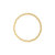 4MM Gold Bubble Bead Bracelet - Gold
