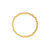 5MM Gold Bubble Bead Bracelet - Gold