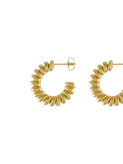 Olivia Le Belle Textured Hoop Earrings product