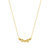 Brea Bead Necklace - Gold