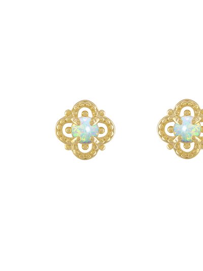 Olivia Le Cleo Opal Stud Earrings product