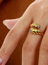 Cleo Snake Ring