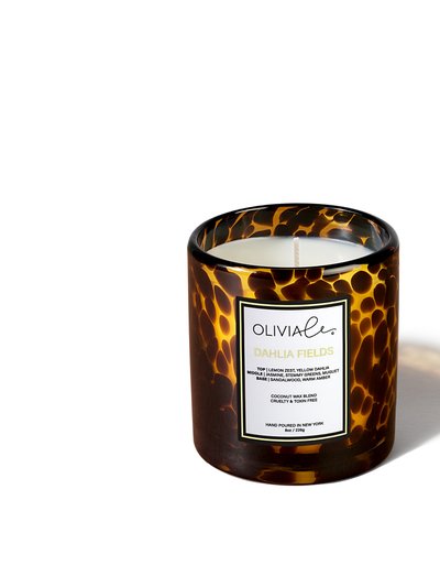 Olivia Le Dahlia Fields Tortoise Candle product