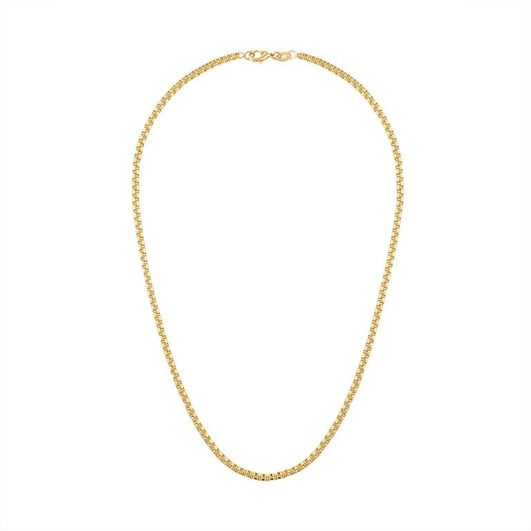 Devon Venetian Chain Necklace - Gold