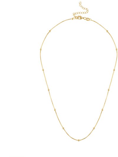 Olivia Le Ella Mini Ball Chain Necklace product